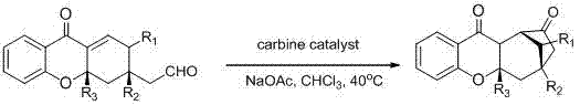 Compound containing chiral chromanone skeletons and asymmetric synthetic method thereof