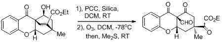 Compound containing chiral chromanone skeletons and asymmetric synthetic method thereof