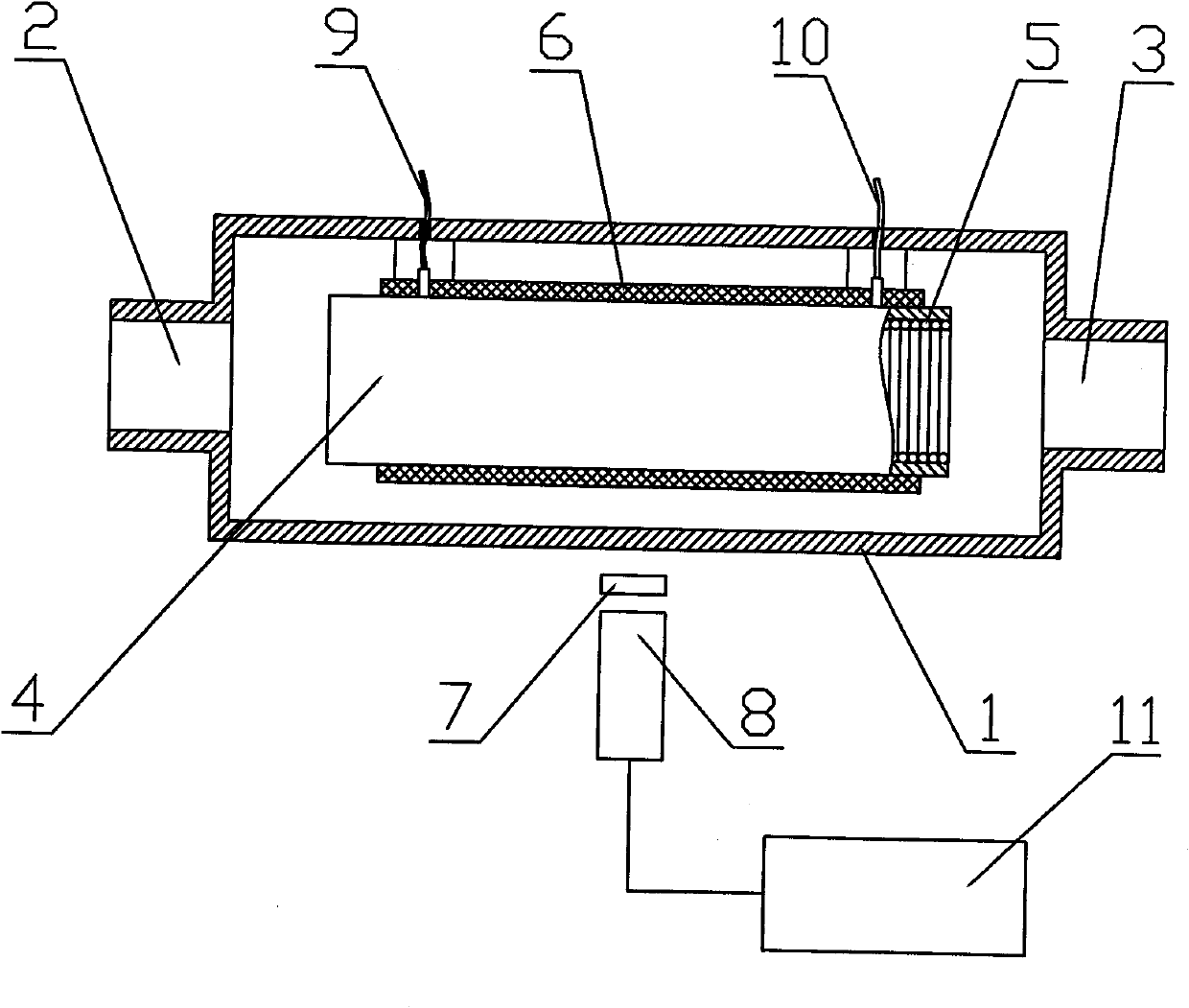 Method for simultaneously detecting hydrogen sulfide and thiol in crude oil by using photoelectric double signals and detector thereof