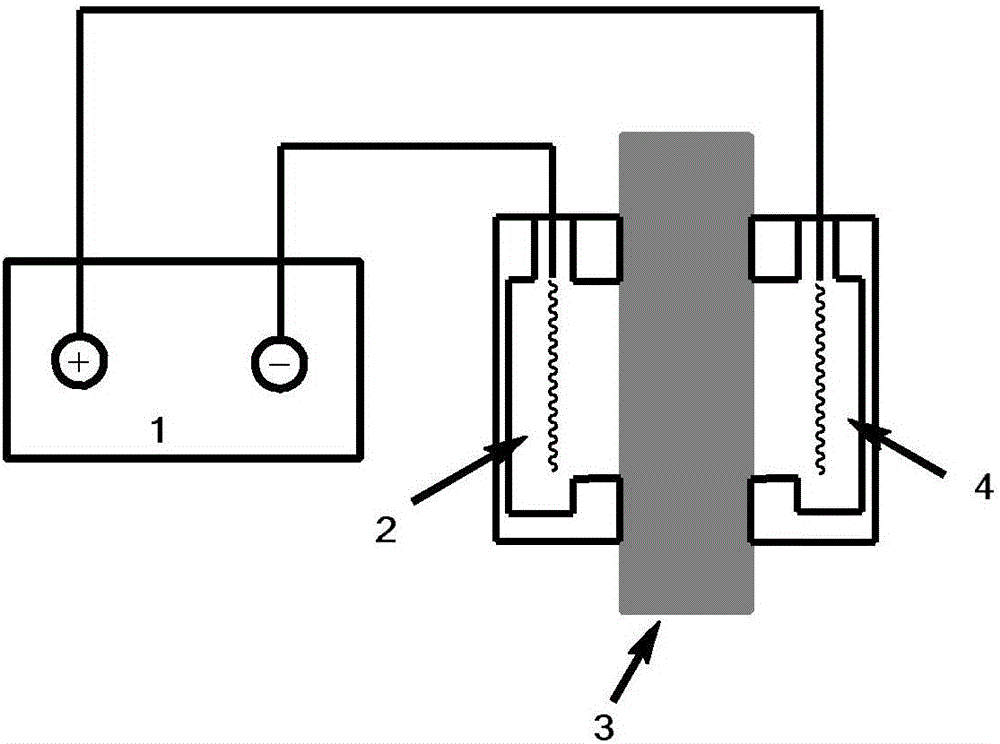 Gemini quaternary ammonium base cation corrosion inhibitor and application thereof