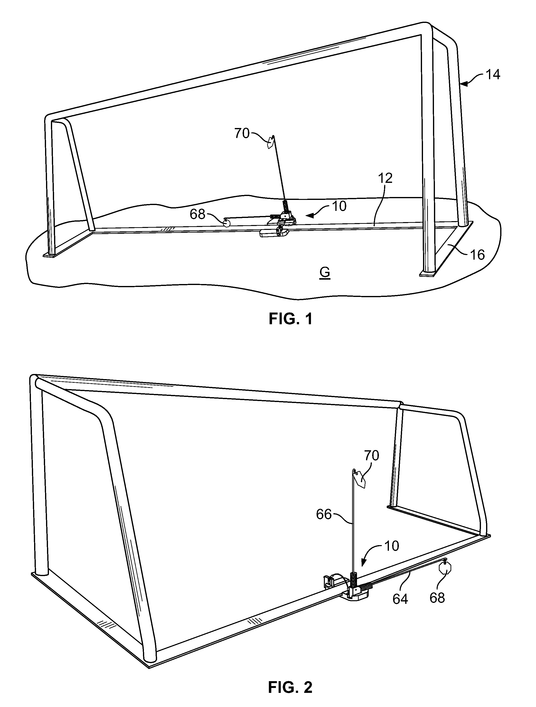 Goal to ground monitor