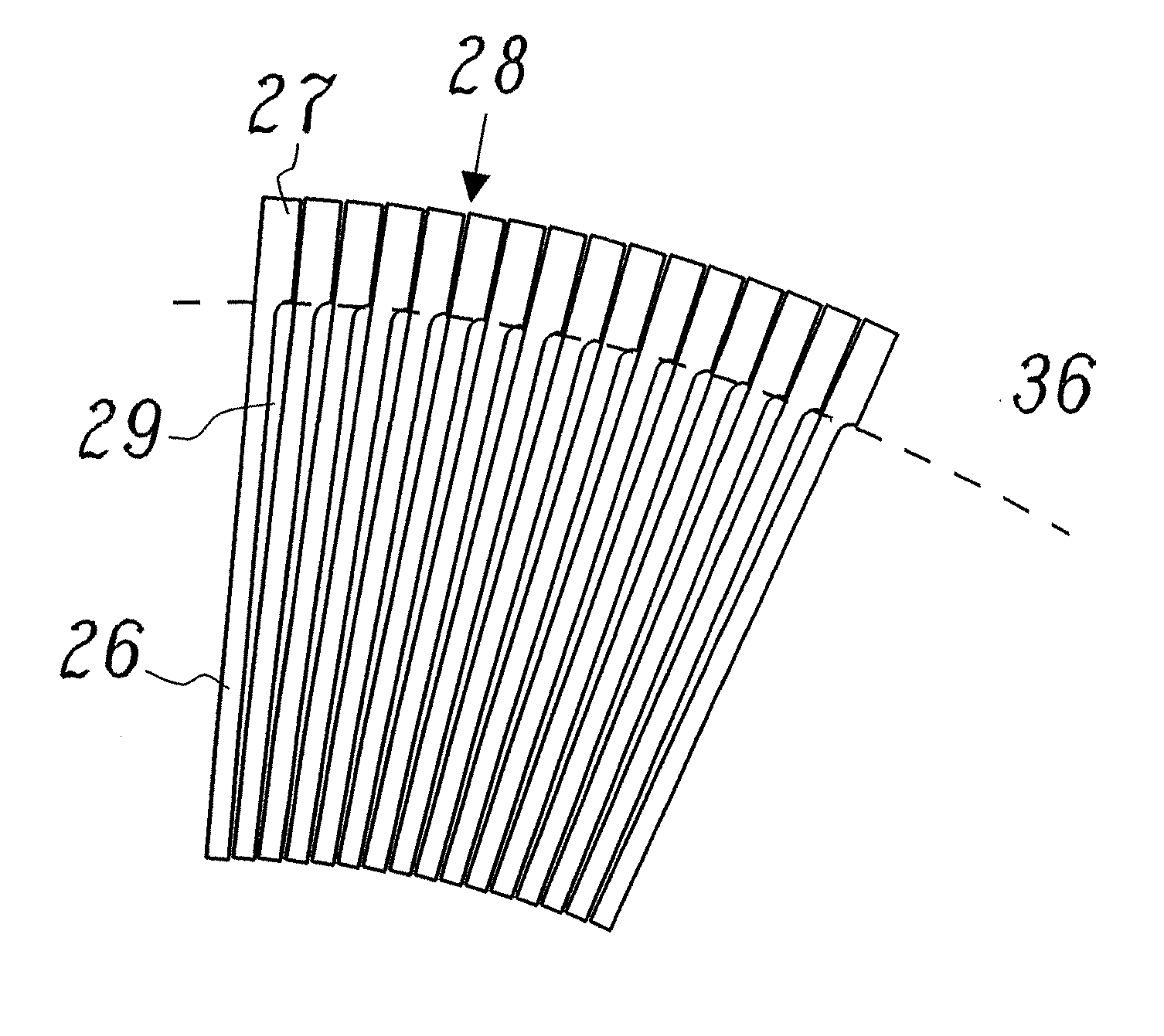 Leaf seal and method of producing a leaf seal