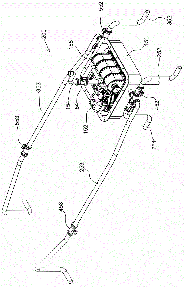 Water spray propulsion unit for ship