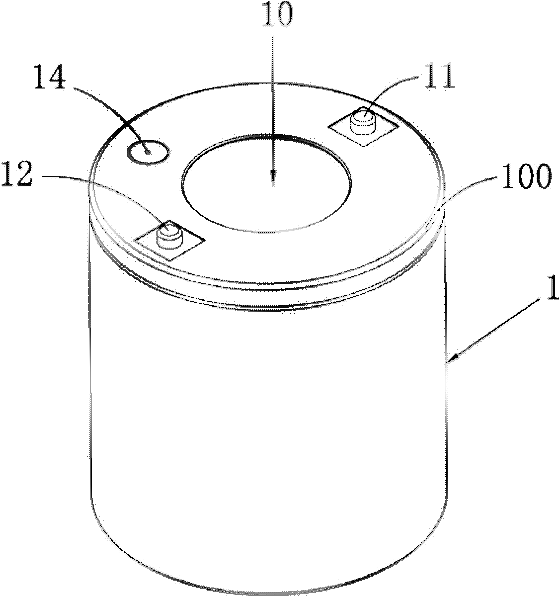 Annular assembled battery and annular assembled battery set