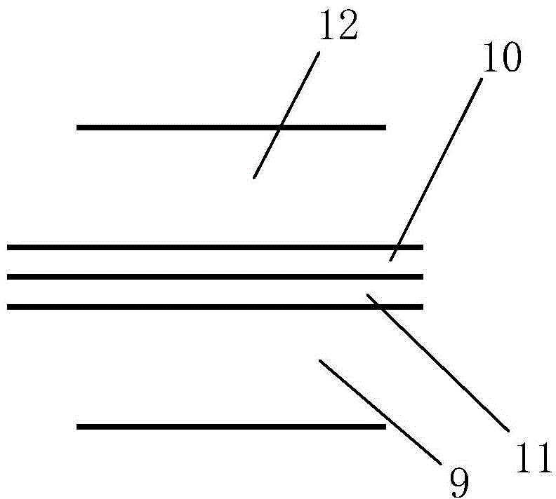 Roadbed structure for treating deep soft soil karst foundation