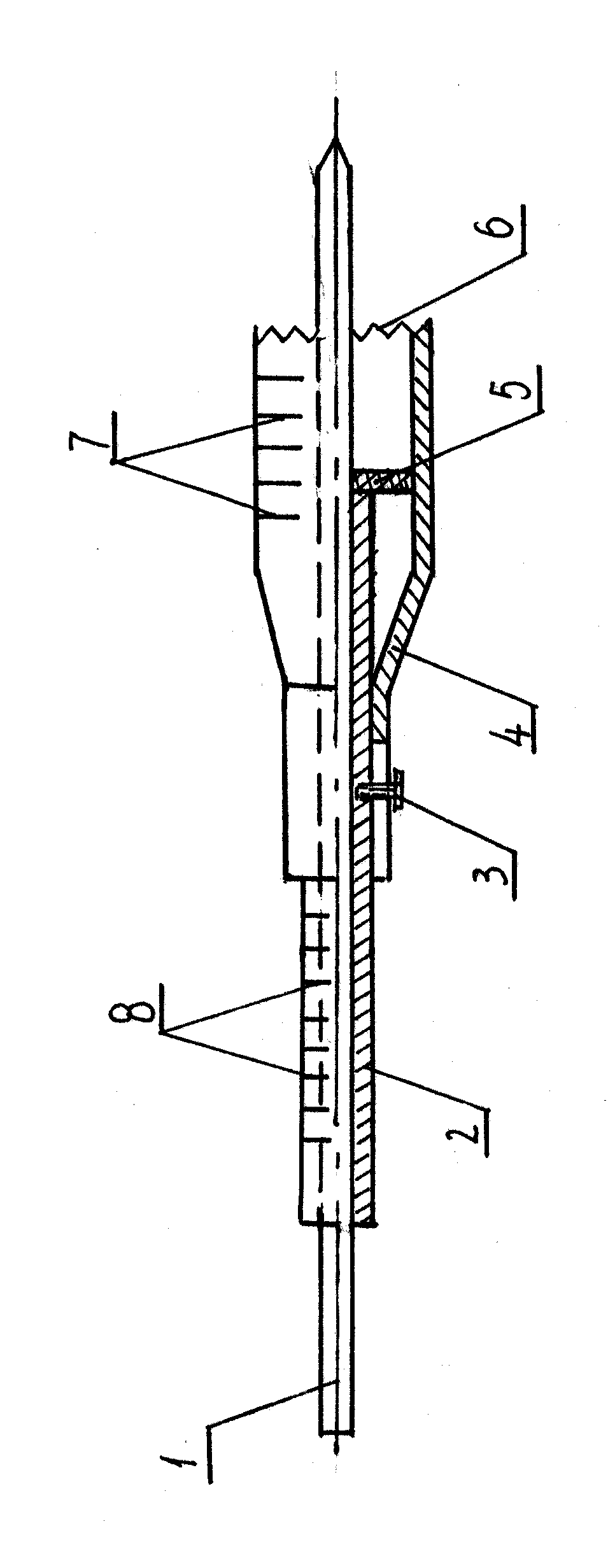 Cruciate ligament rebuilding hollow trephine