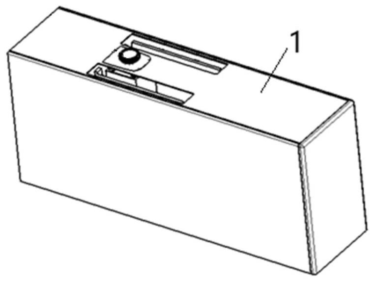 Auxiliary instrument panel structure with small table board