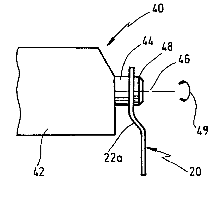 Saw blade and saw having an oscillatory drive