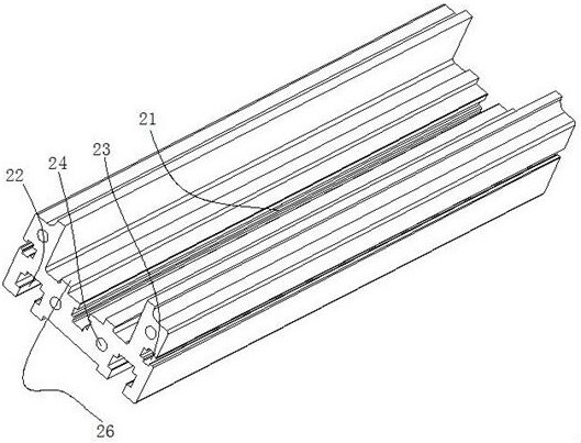 Power module utilizing sectional material