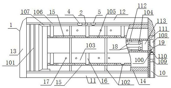 Intelligent fire extinguishing system for library and using method thereof