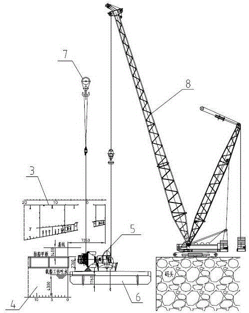 Propeller installation technological method