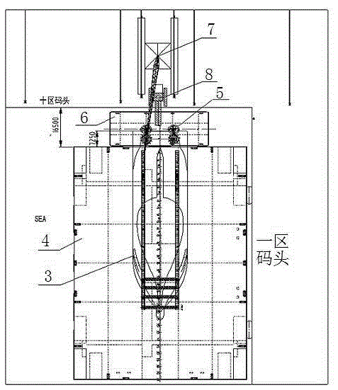 Propeller installation technological method