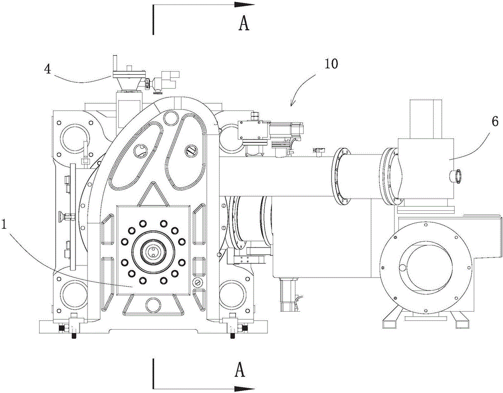 Metal die-casting molding equipment and metal die-casting molding method