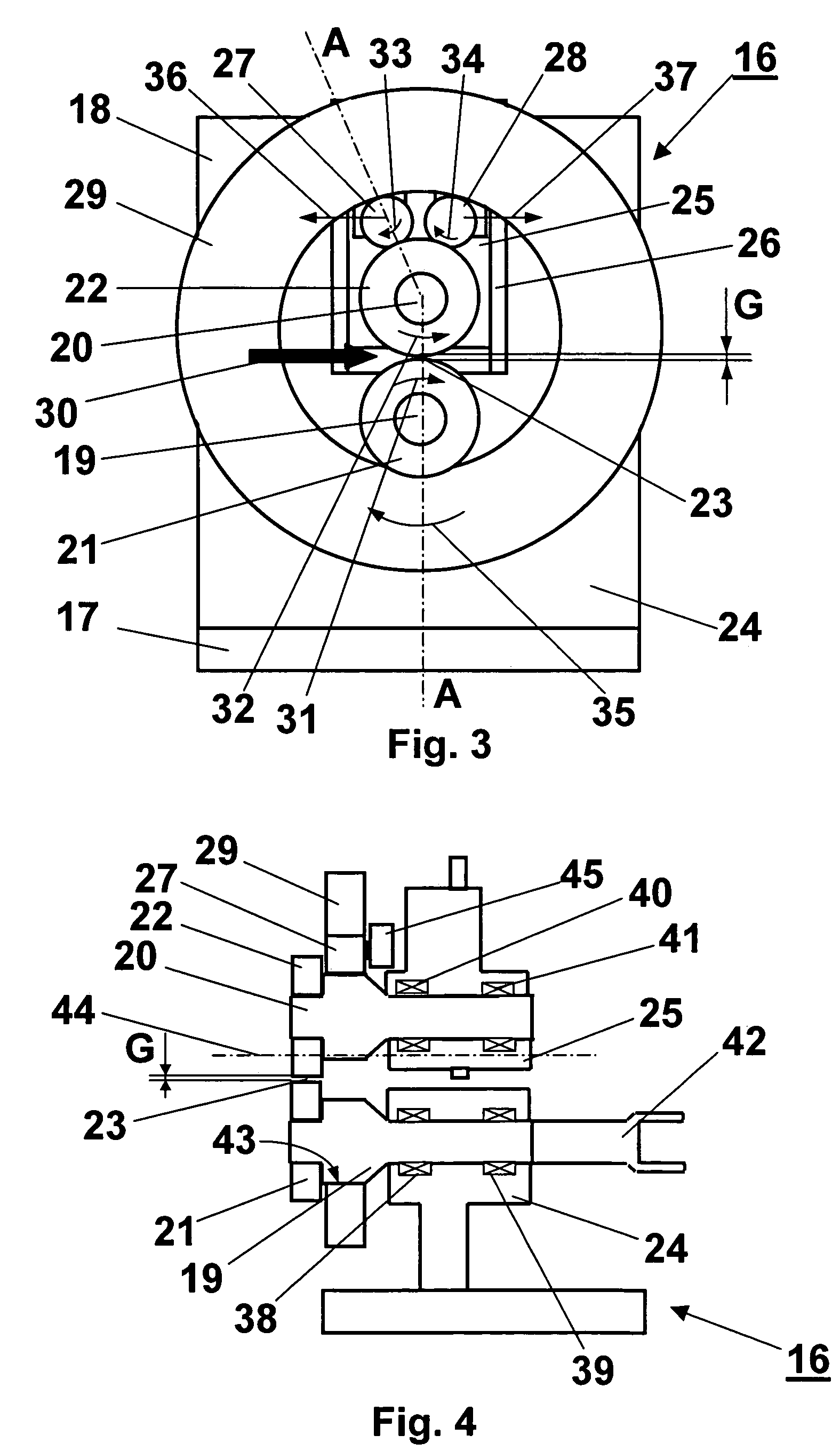 Compact cantilever rolling mill and a method of producing a metallic product