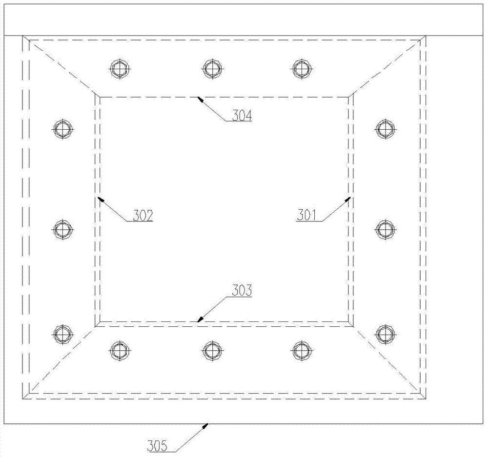 Metal plate curtain wall