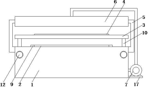 Efficient wheat seed breeding device