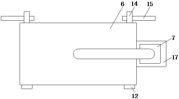 Efficient wheat seed breeding device