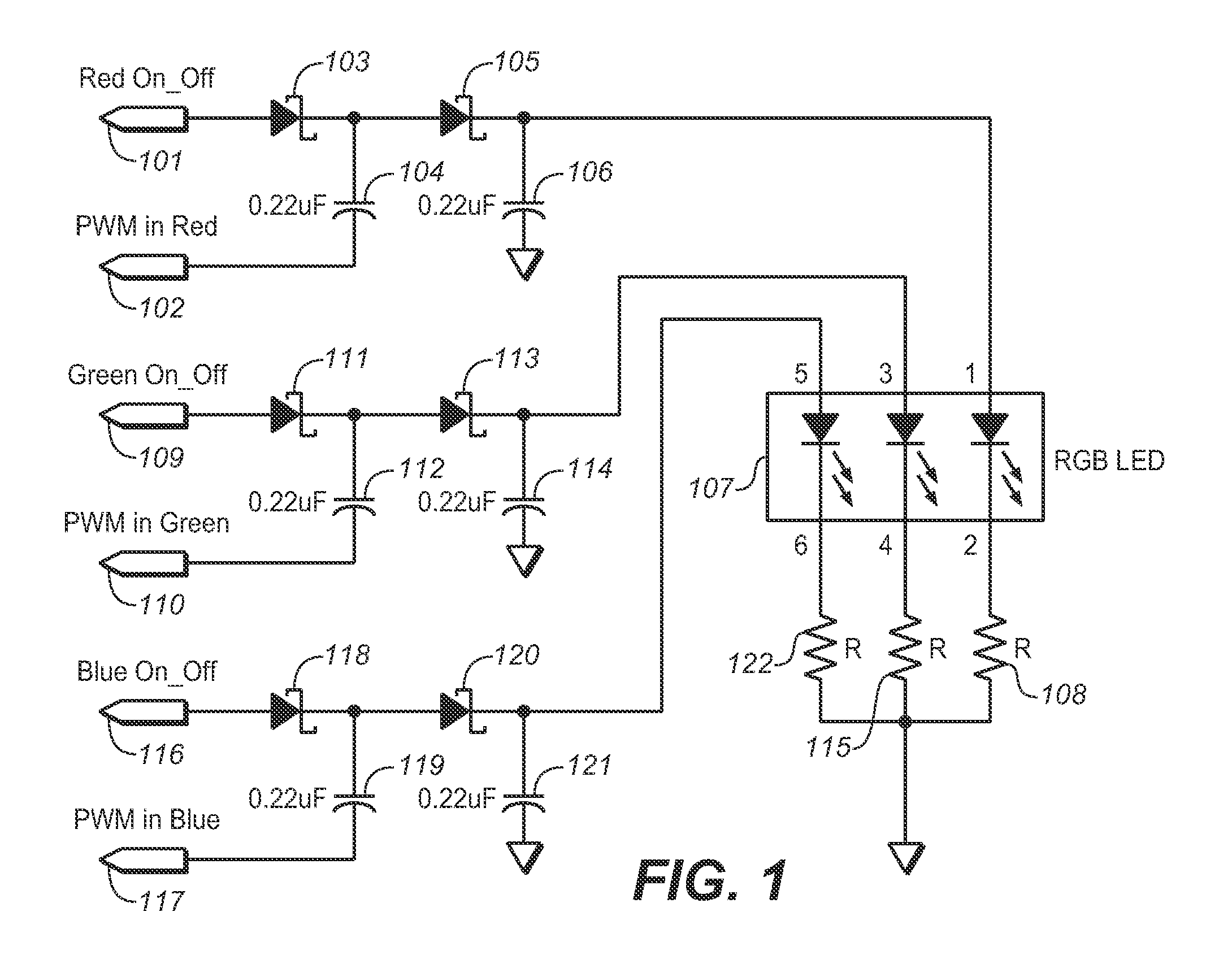 Circuit and method for controlling RGB LED color balance using a variable boosted supply voltage