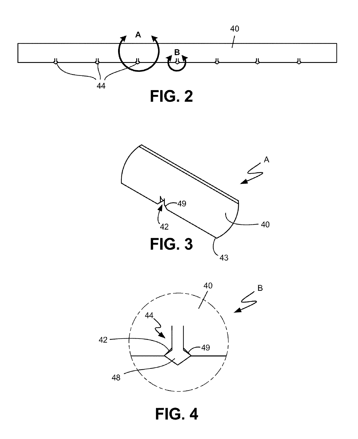 Squeegee with seal flap