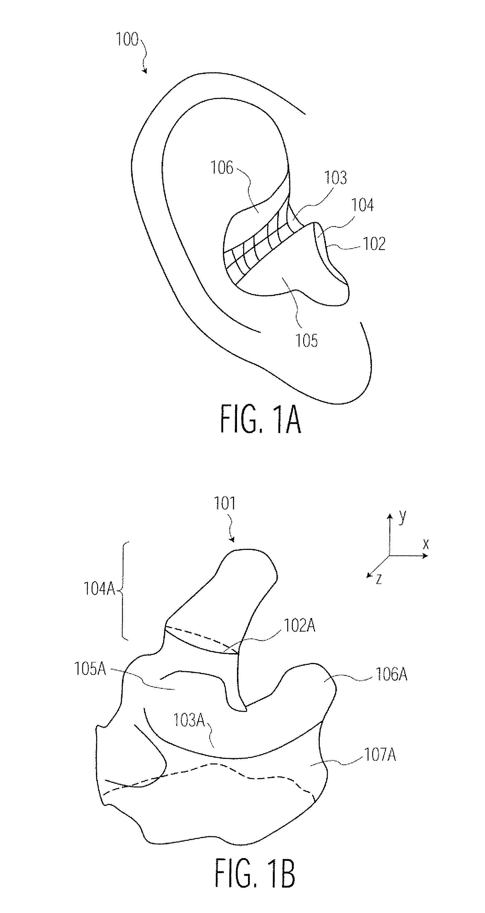 Method and Apparatus for Aperture Detection of 3D Hearing Aid Shells