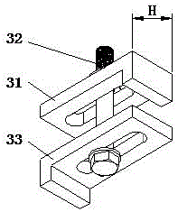 An adjustable welding restraint stress test device