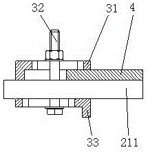 An adjustable welding restraint stress test device