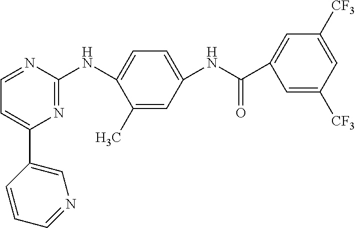 Formulation comprising phenylaminopyrimidine derivative as active agent