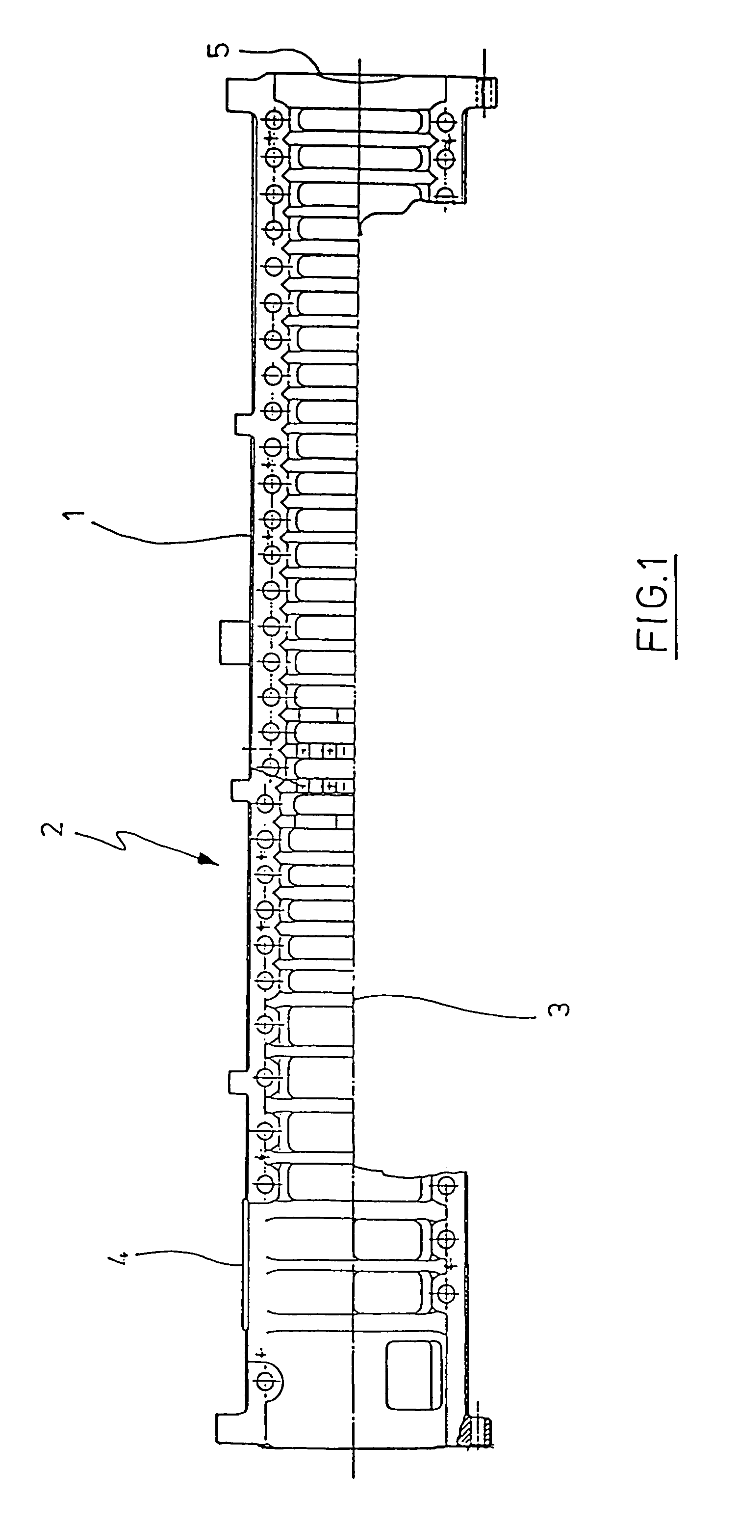 Cage bar comprising a spacer, and pressing device