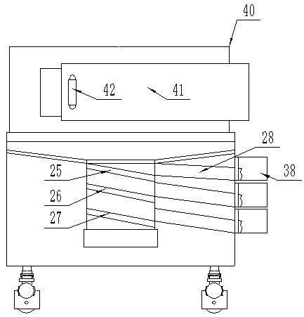 Paper shredding and fragment recycling integrated equipment