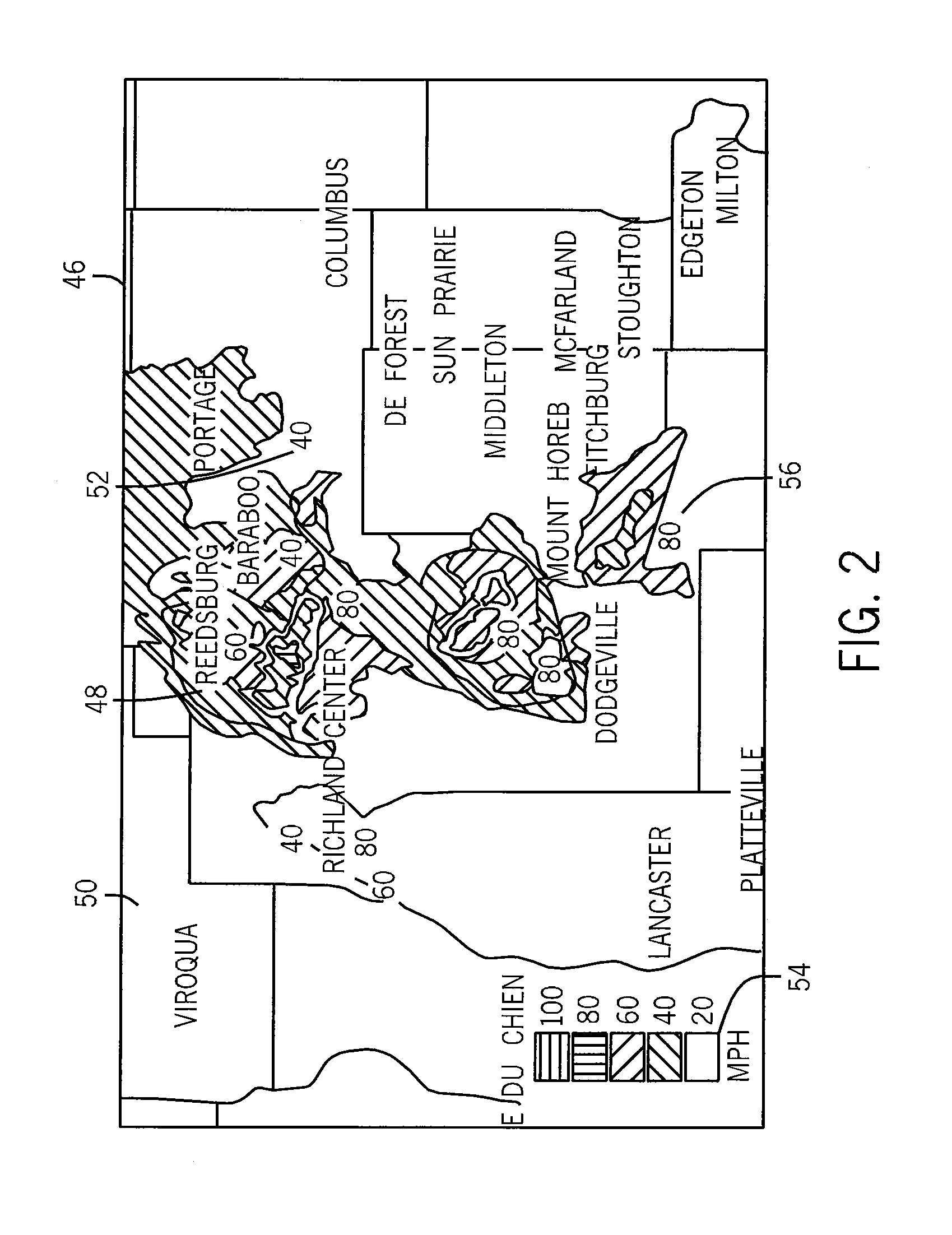 System and Method for Presenting Wind Speed Information