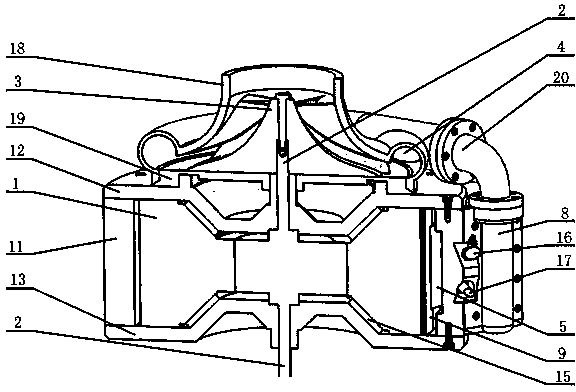 Rotating shaft type rotor engine