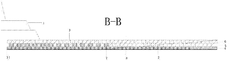 Constructing method for mining embedded artificial boundary ore pillar from open-pit to underground mine