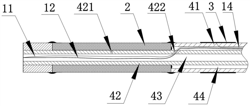 Multifunctional temporary pace-making electrode catheter