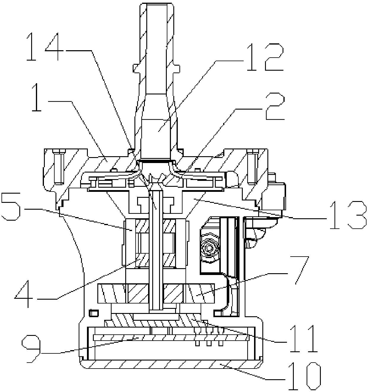 A gasoline vapor purification device with backflow function