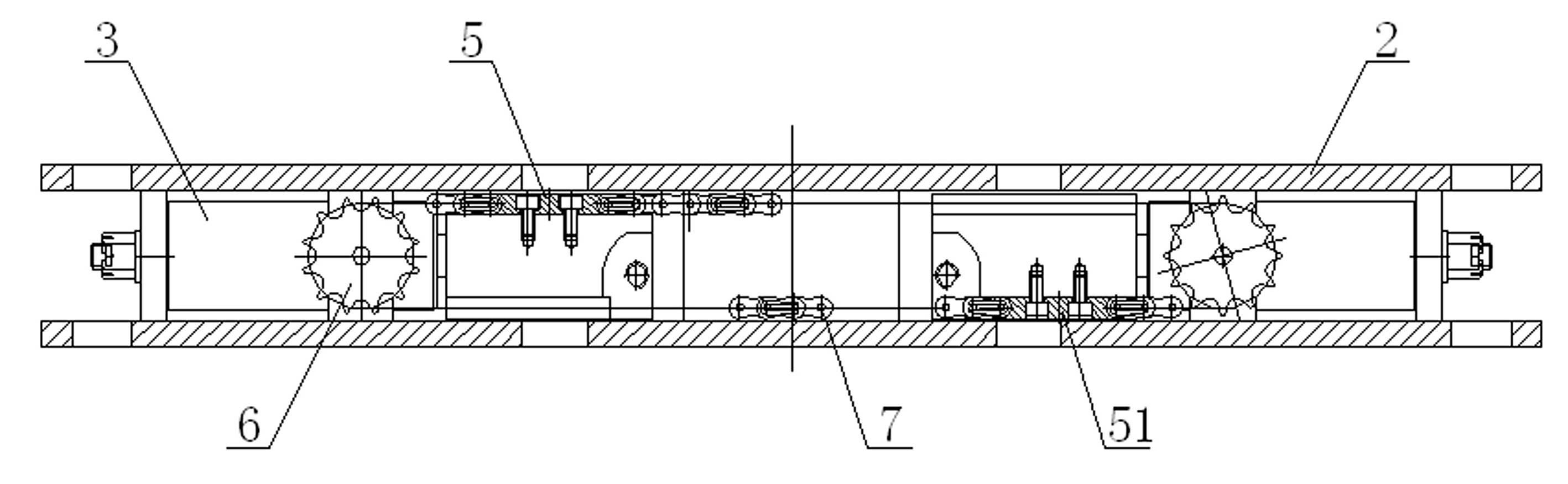 Novel full-automatic pneumatic chuck for mouse hole