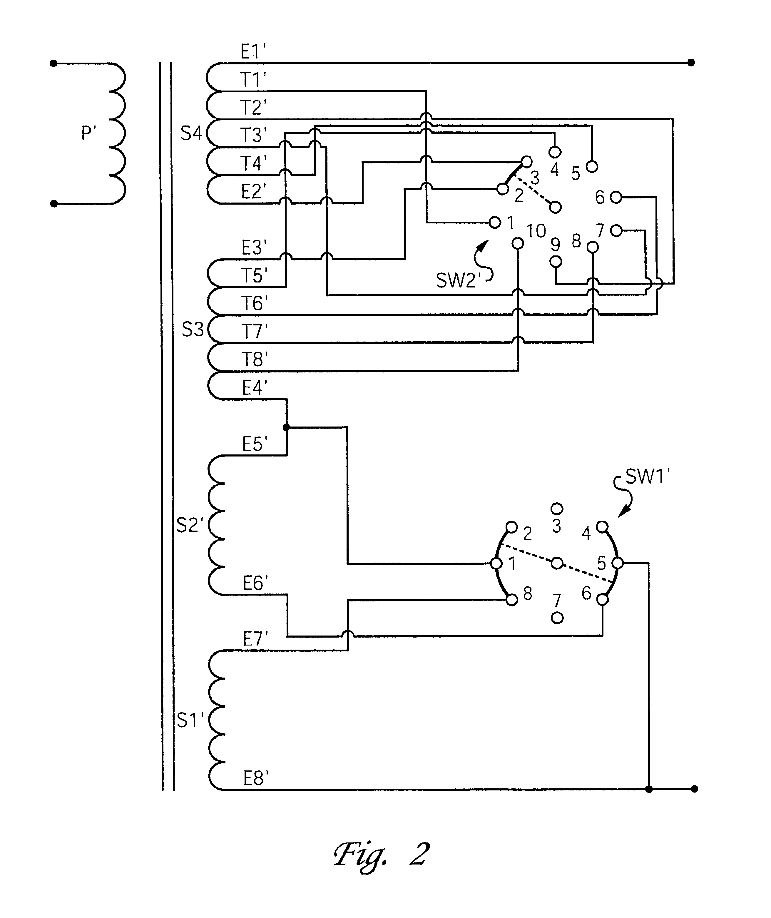 Method and apparatus for providing selectable output voltages