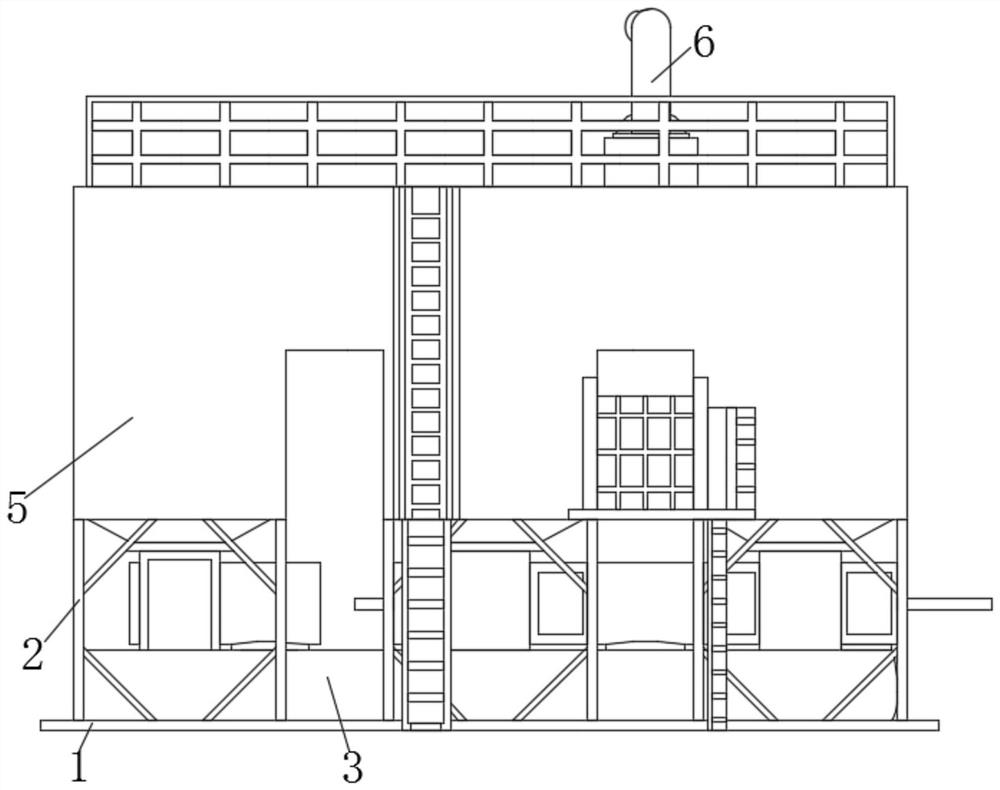 Novel three-tower RTO equipment