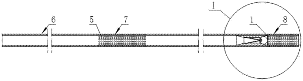 A kind of anti-reflux biliary drainage tube