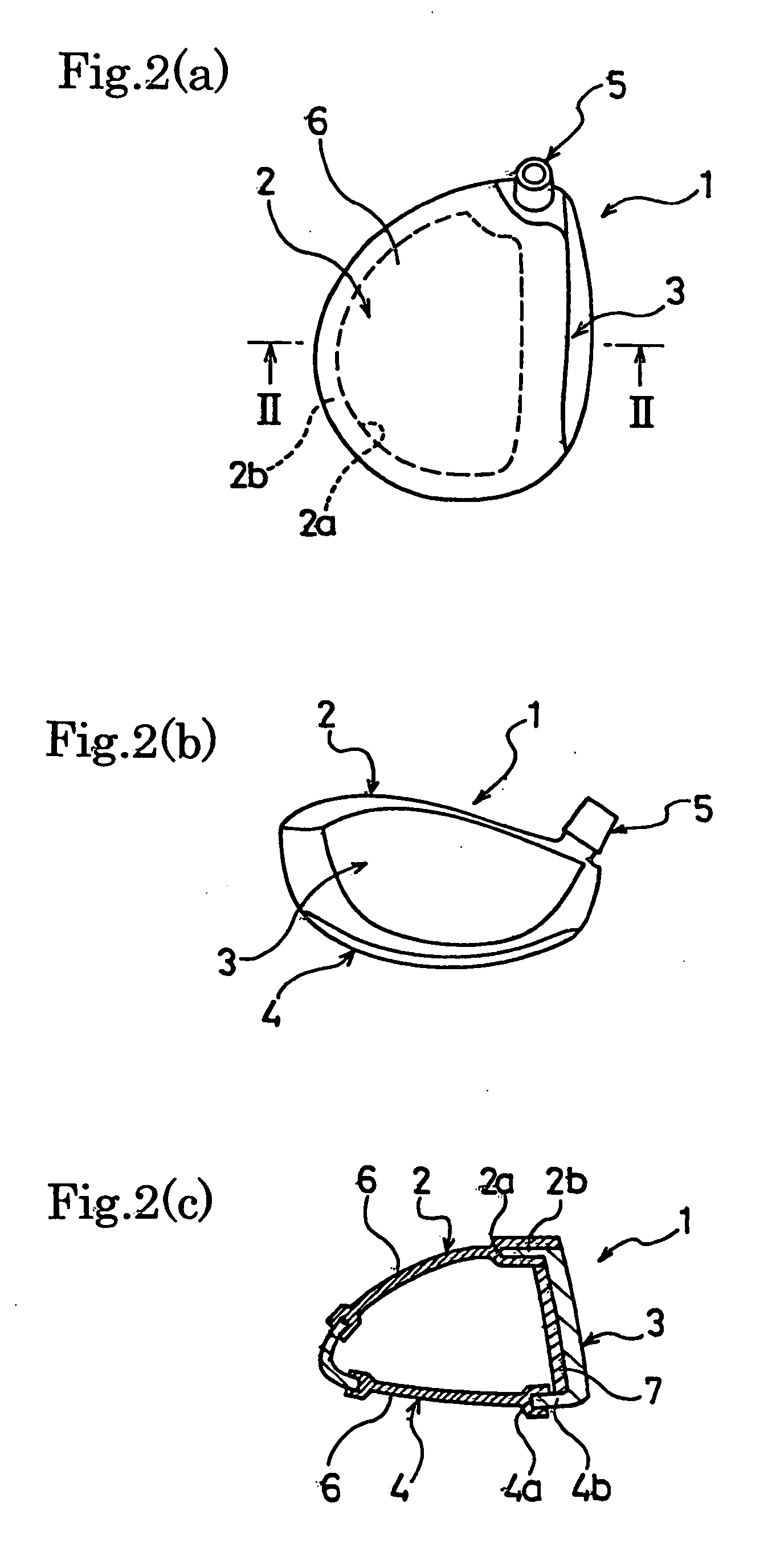 Hollow golf club head