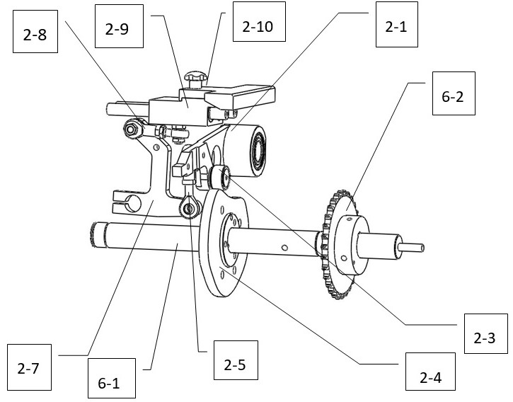 A high-speed tube-loading mechanism for a single-channel tube-feeding filling machine