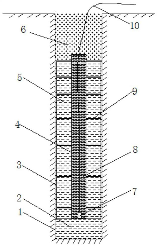 Blasting equipment for water-spaced annular non-coupling charging in blast hole