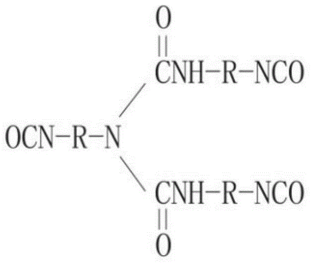 Modified polyurethane waterproof surface lacquer and preparation method thereof