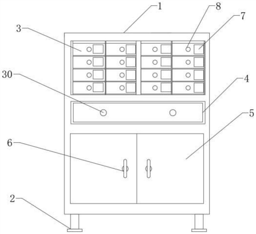 Computer network information safety device for teaching