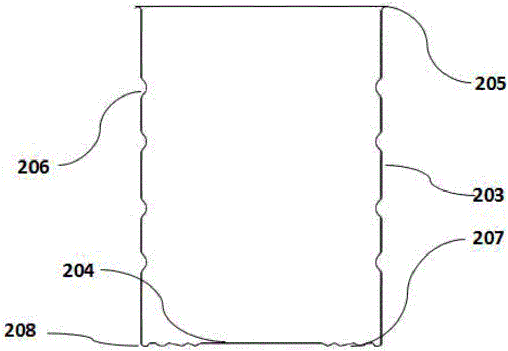 Large-caliber packaging tin manufacturing method and product thereof