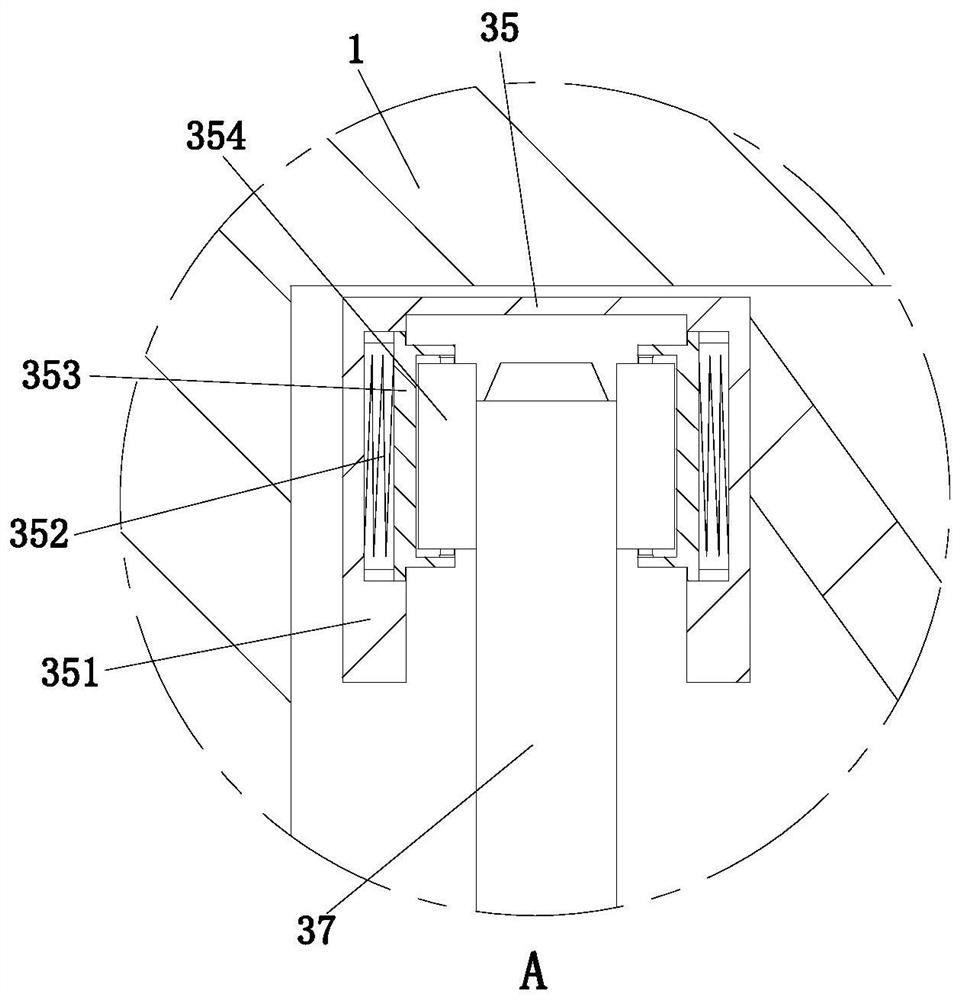 A device for opening wire grooves on the wall of a building