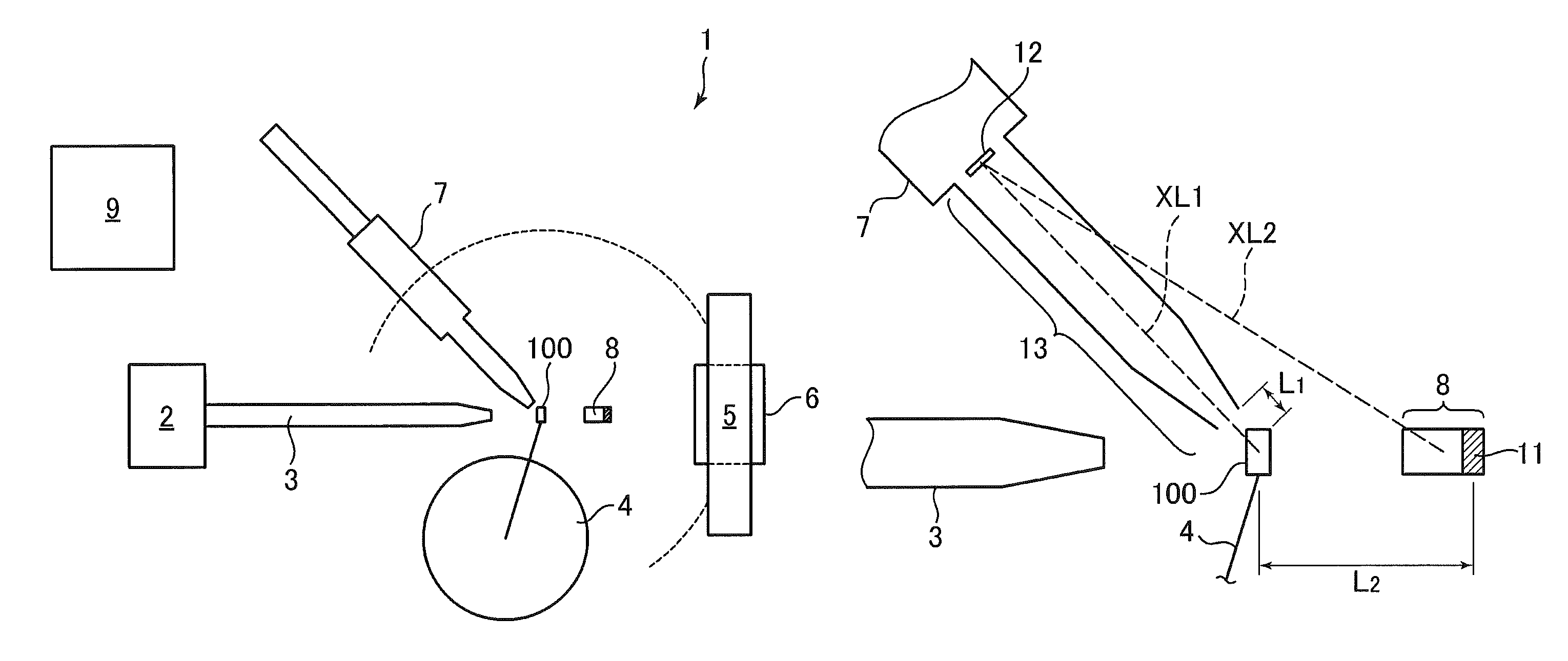 X-ray multiple spectroscopic analyzer