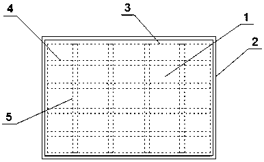 Glass fiber reinforced plastic drainage pit cover and manufacturing method thereof