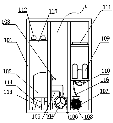 Novel deodorizing and disinfecting machine for toilets