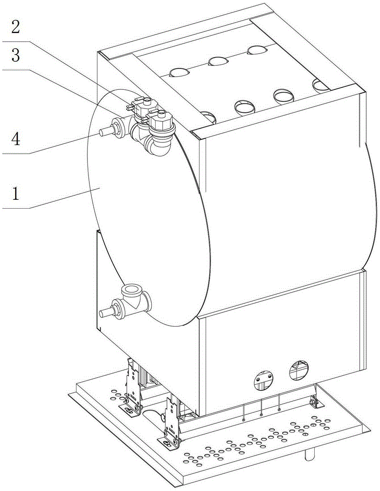 a gas boiler