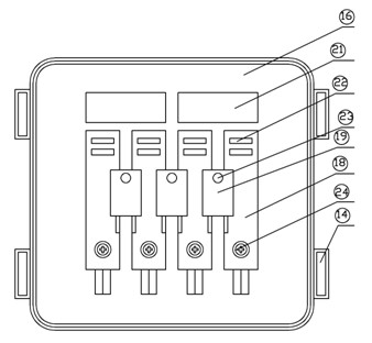 Photovoltaic honeycomb component module